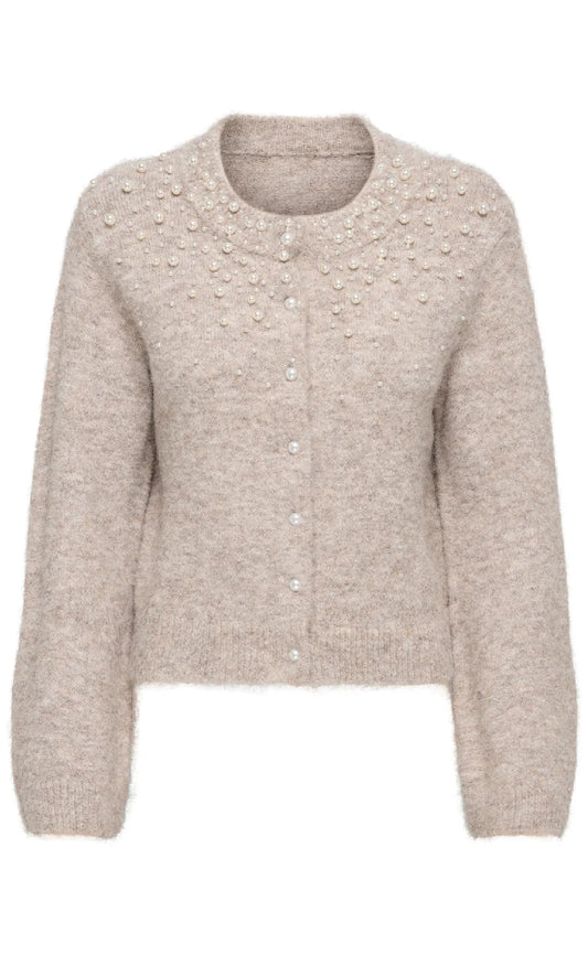 ONLY Cardigan - Miggie - Malt Ball