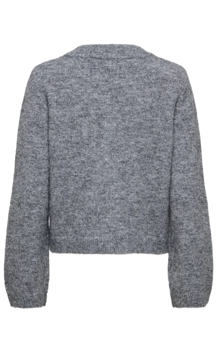ONLY Cardigan - Miggie - Medium Grey Melange