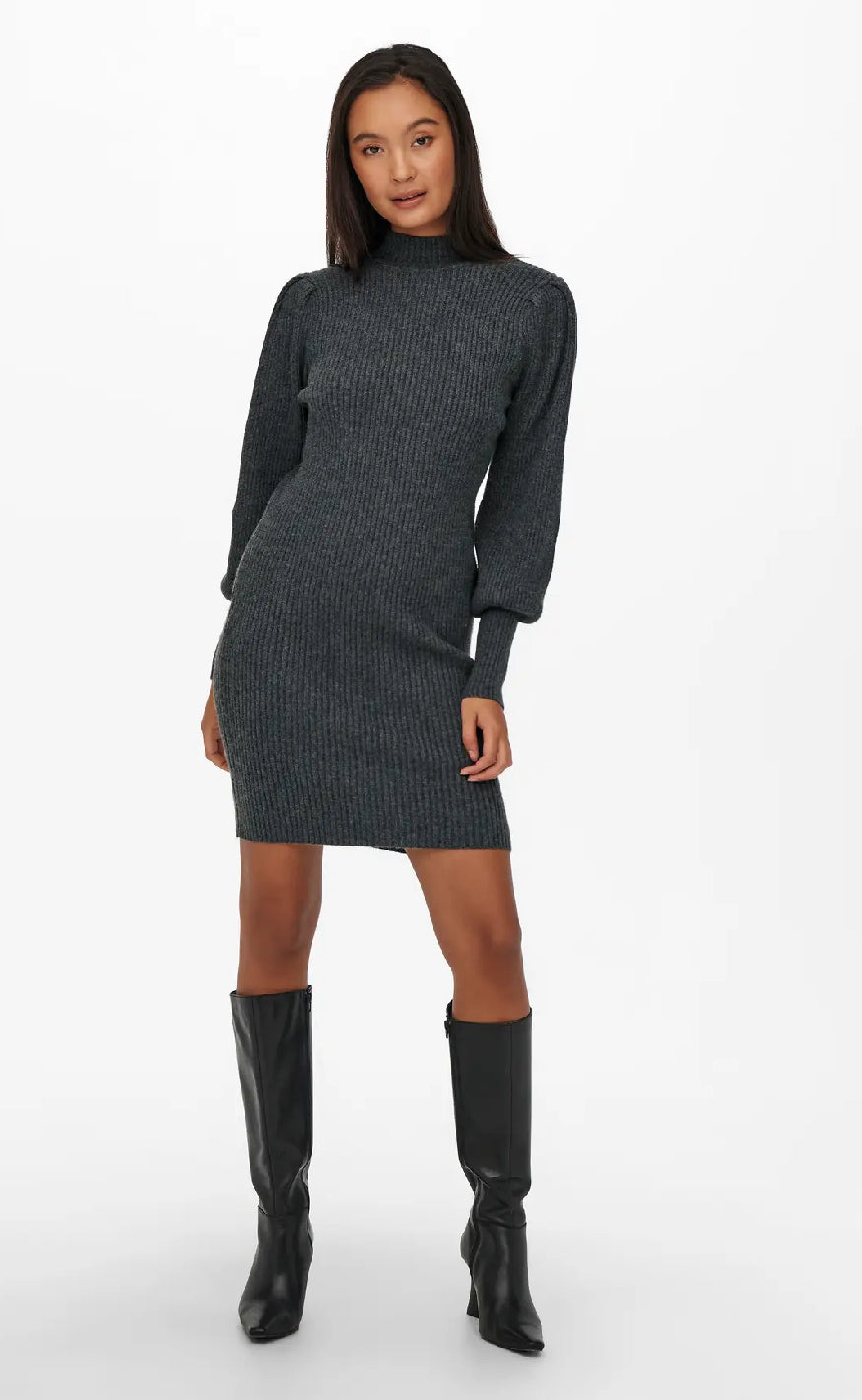 ONLY Kjole - Katia - Grey