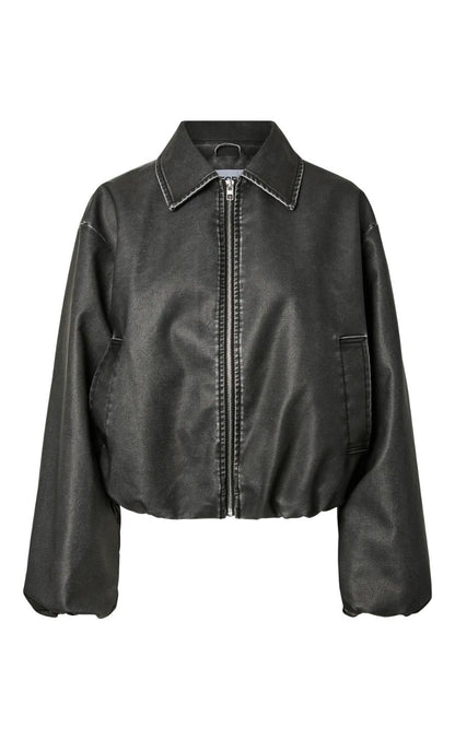 Pieces Jakke - Giselle - Black Washed