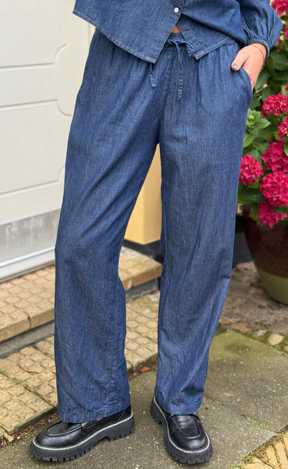 Say INA Copenhagen Bukser - Detia - Denim Blue