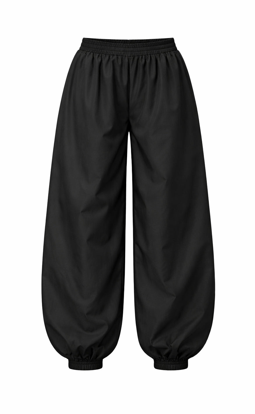 Say INA Copenhagen Bukser - Silke Balloon - Black