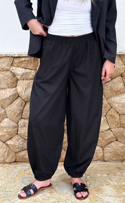 Say INA Copenhagen Bukser - Silke Balloon - Black