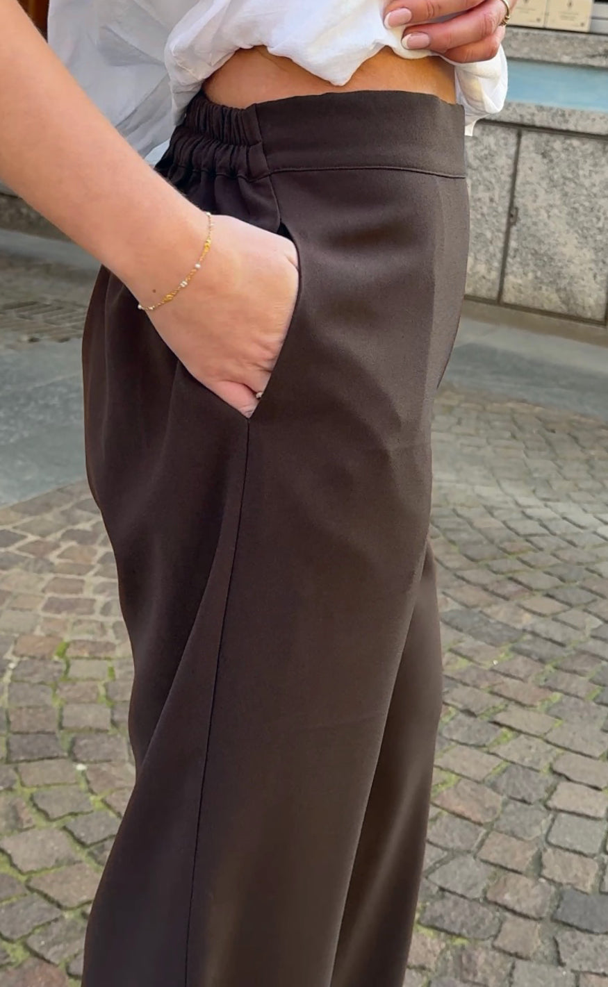 Say INA Copenhagen Bukser - Yasmin - Dark Brown