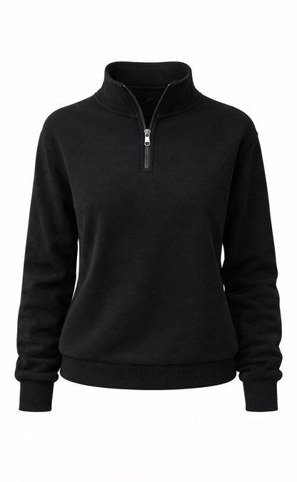 Say INA Copenhagen Fleece Trøje - Fie - Black