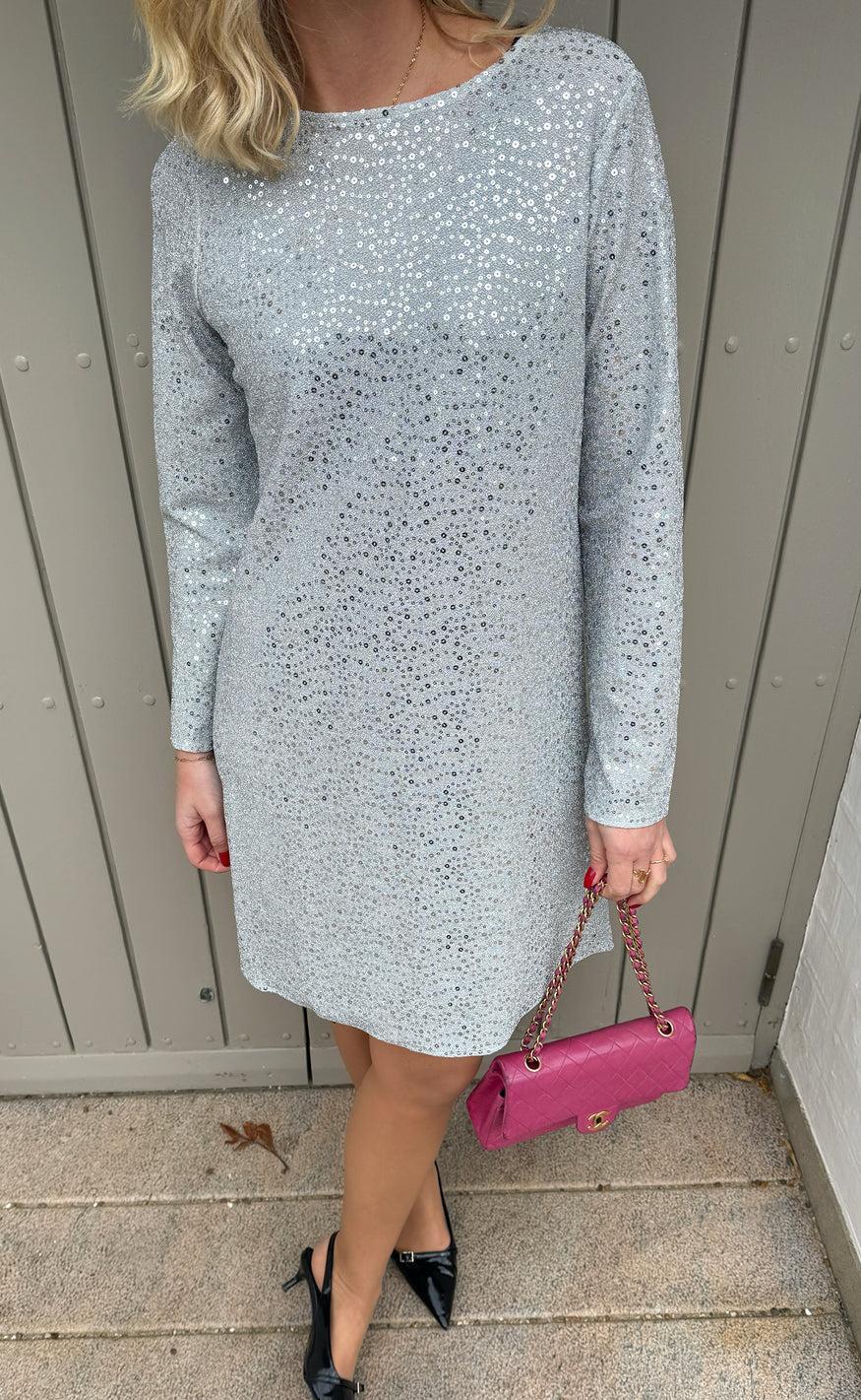 Say INA Copenhagen Kjole - Sima - Silver