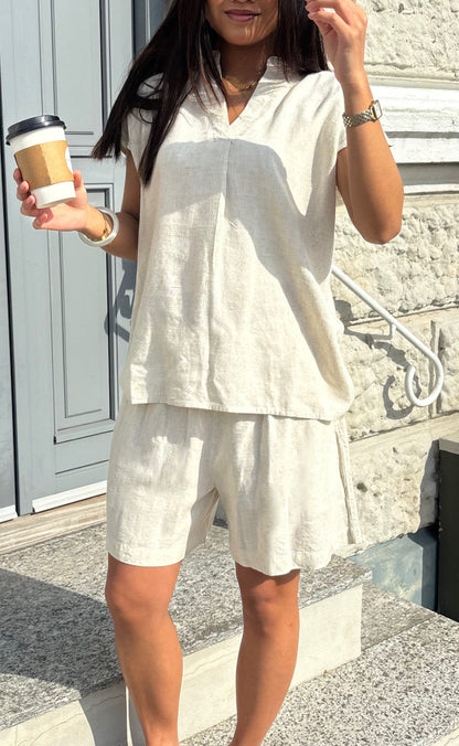 Say INA Copenhagen Shorts - Laura Linen - Sand