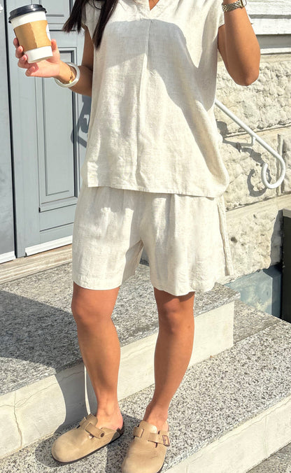 Say INA Copenhagen Shorts - Laura Linen - Sand