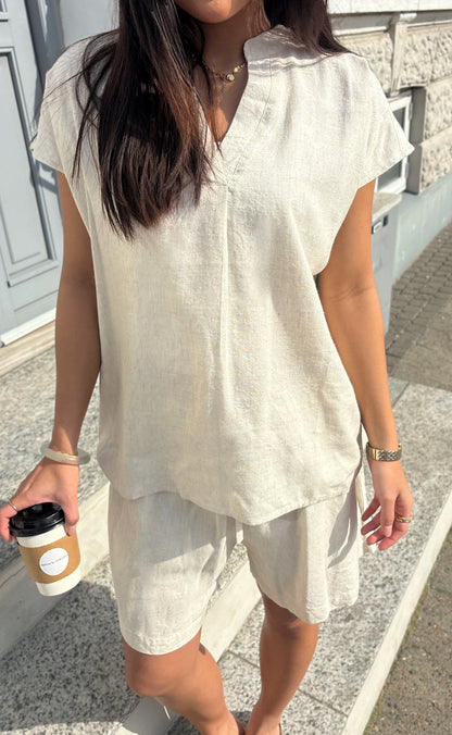 Say INA Copenhagen Shorts - Laura Linen - Sand