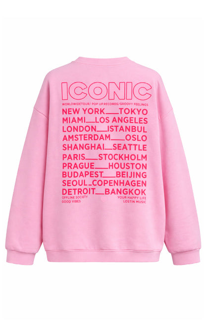 Say INA Copenhagen Sweatshirt - Iconic City - Pink