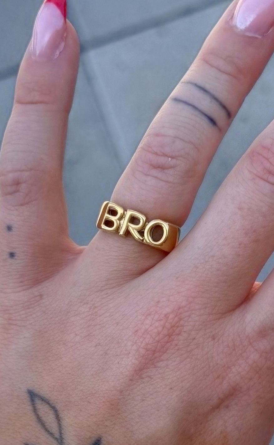 Smykkeli Copenhagen Ring - Bro - Golden Colour