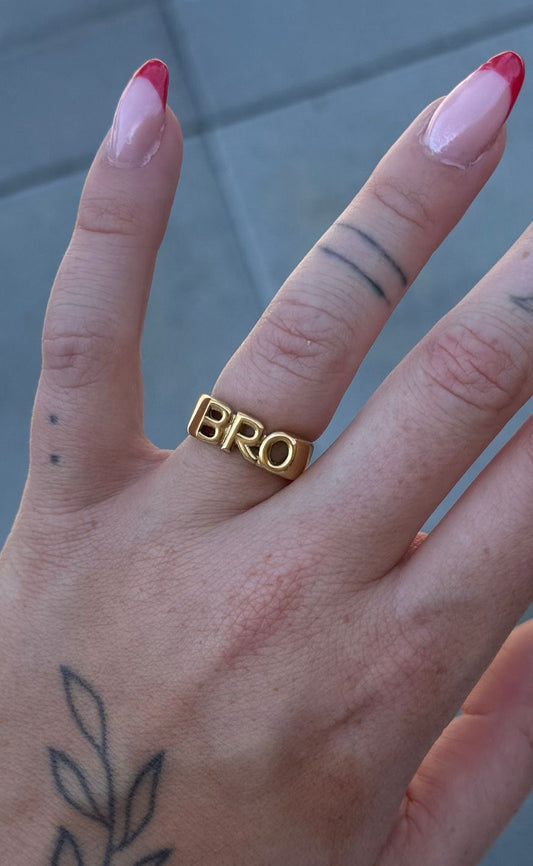 Smykkeli Copenhagen Ring - Bro - Golden Colour