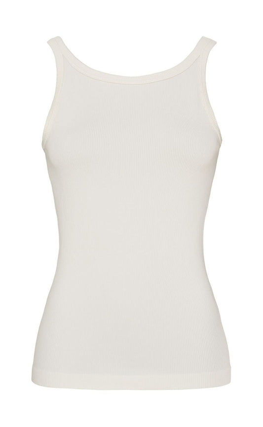 Tim & Simonsen Top - Lone Rib - Ivory