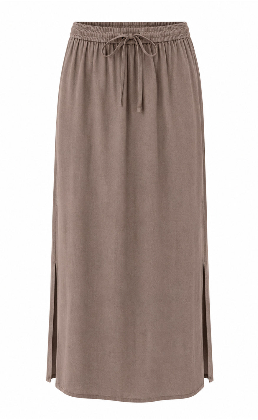 Say INA Copenhagen Nederdel - Laura Linen - Brown